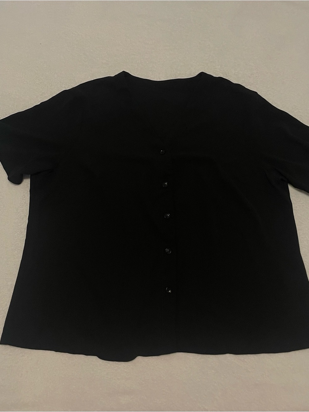 Sheer Button Up Blouse